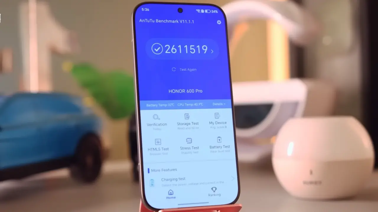 honor 600 pro an tu tu score image