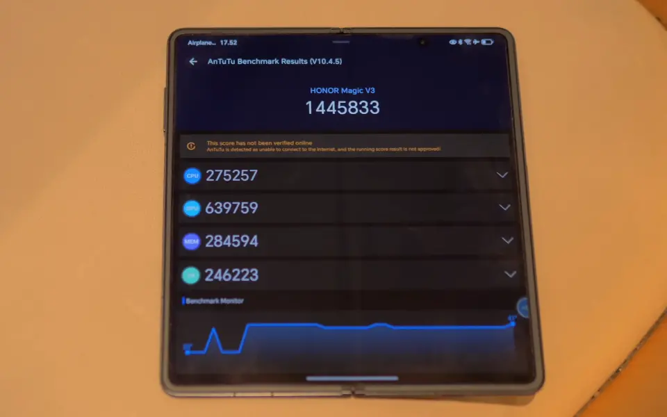 honor magic v3 antutu benchmark