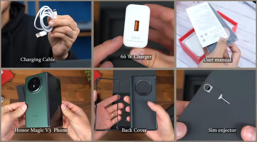honor magic v3 box content