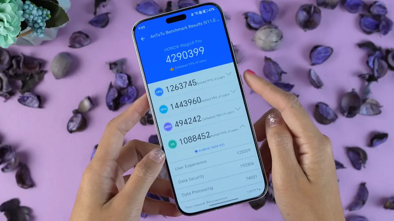 honor magic8 pro an tu tu score image