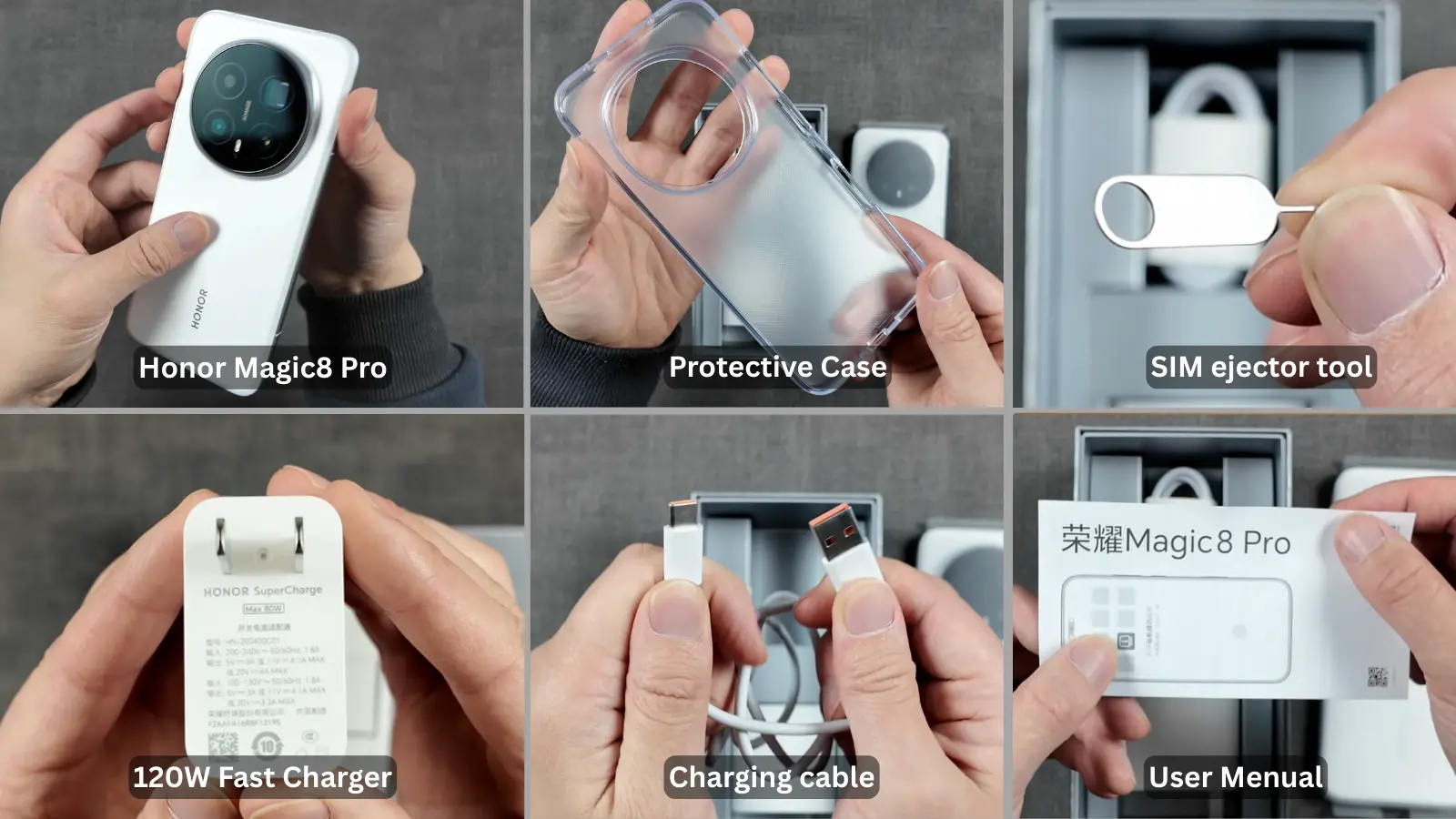 honor magic8 pro box content