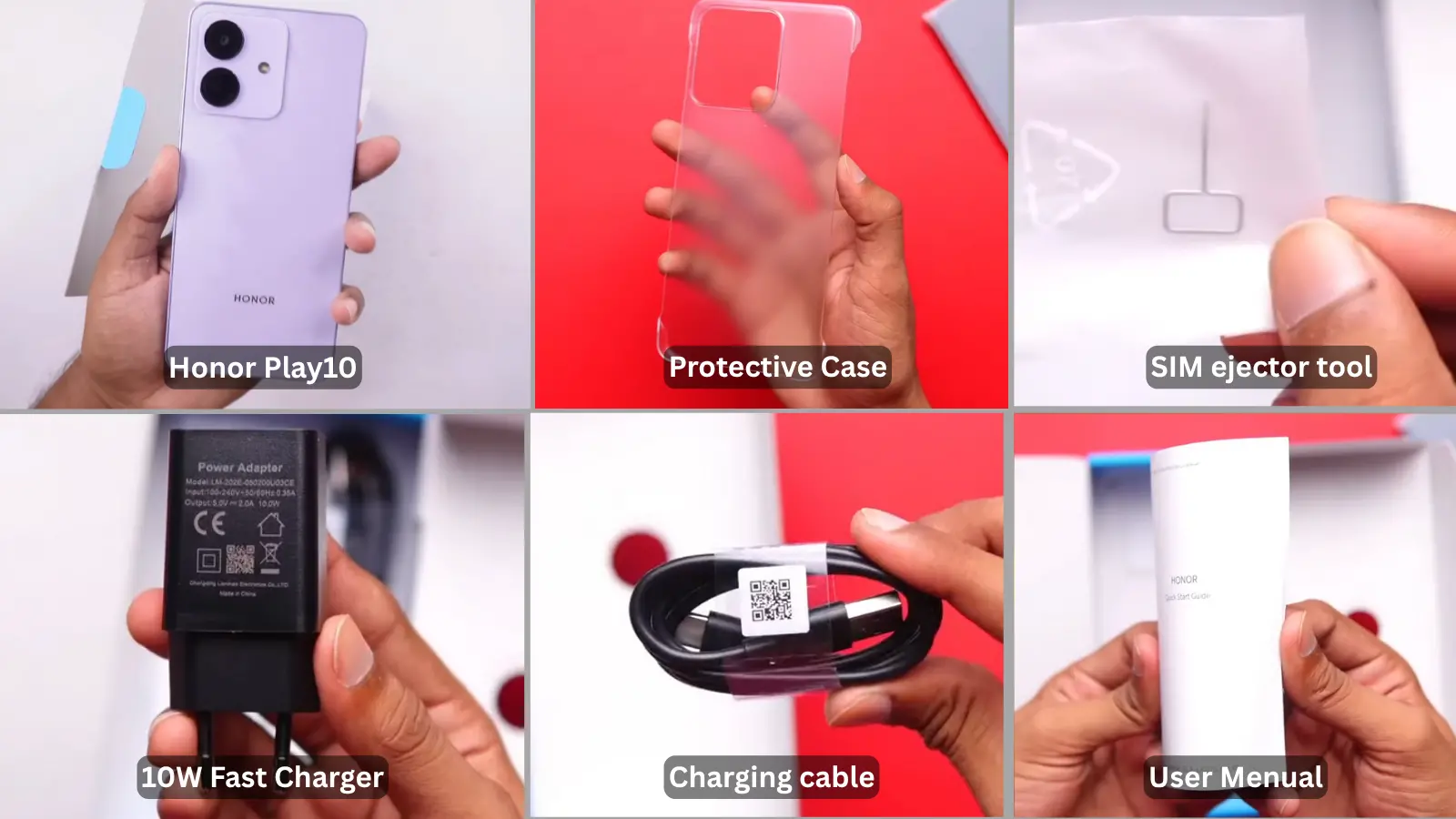 honor play10 box content