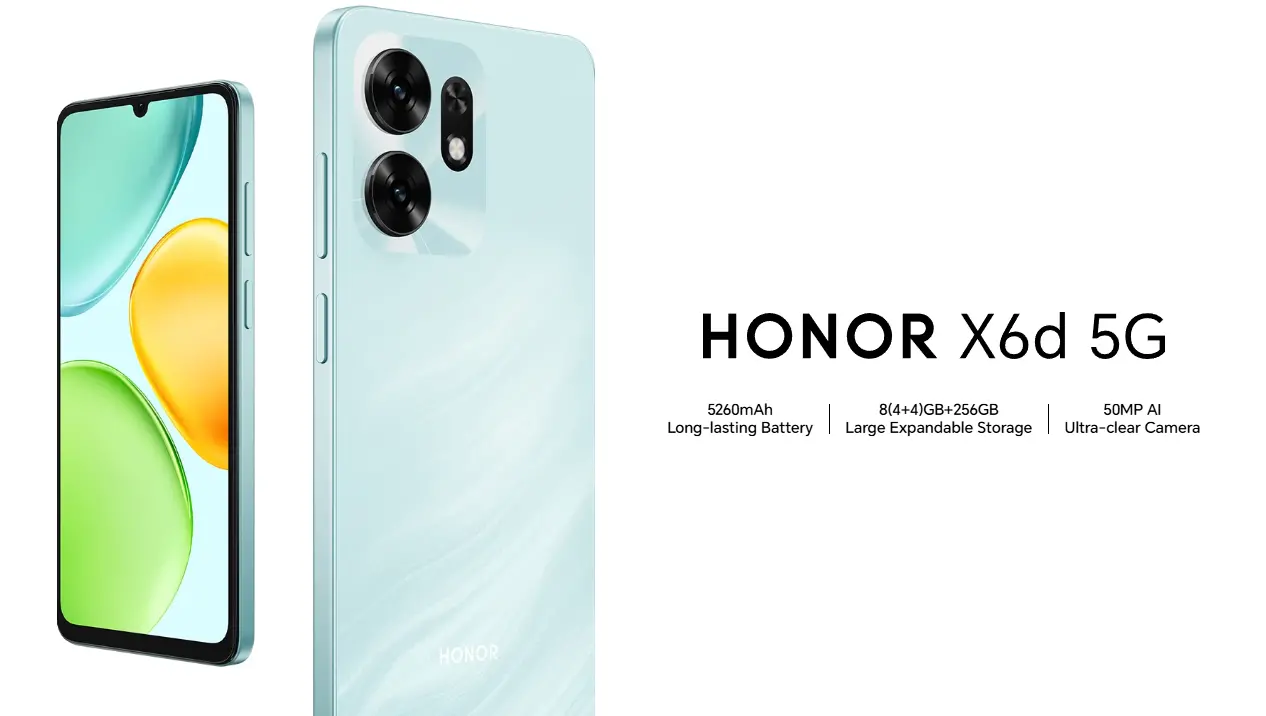 Honor X6d Arrived in Bangladesh, Featuring 50MP AI Main Camera, 90Hz Refresh Display at 19,999 Taka