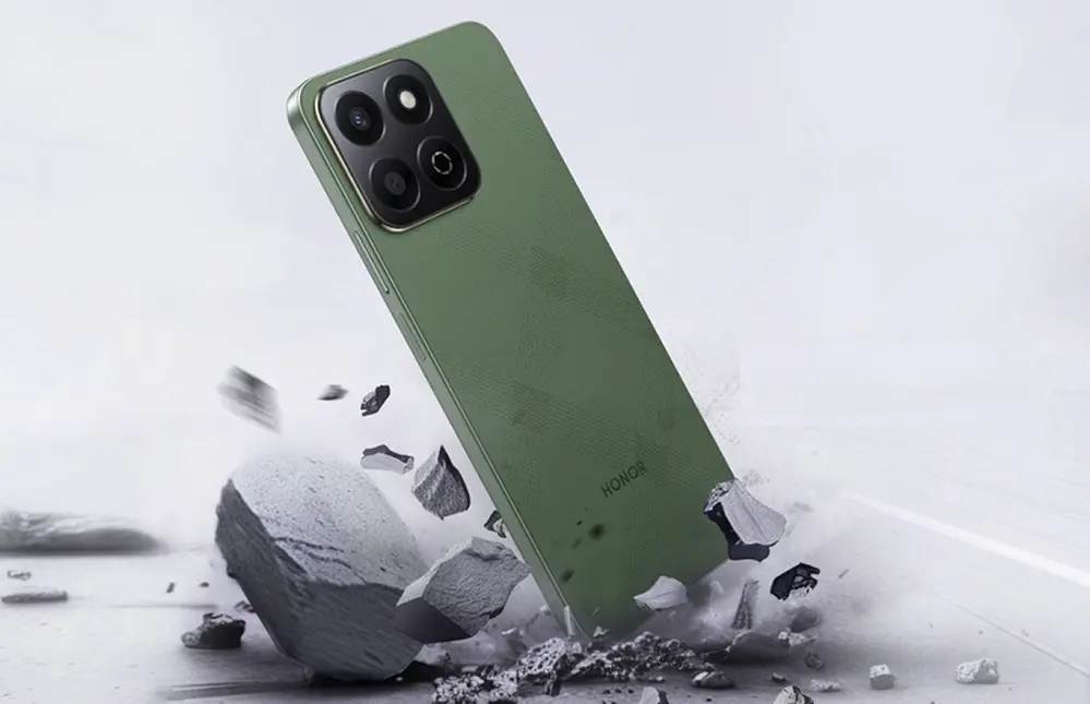 Honor x7c design build quality image