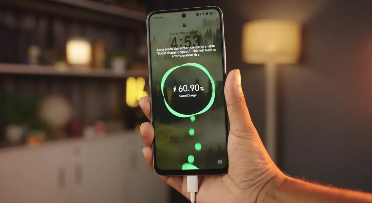 Honor X7d Battery & Charger Image