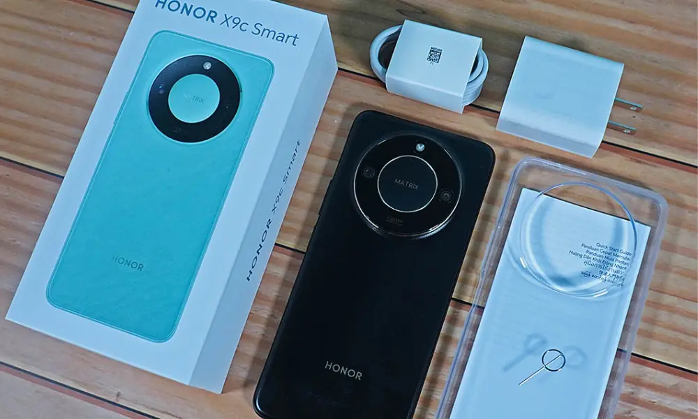 honor x9c smart unboxing image