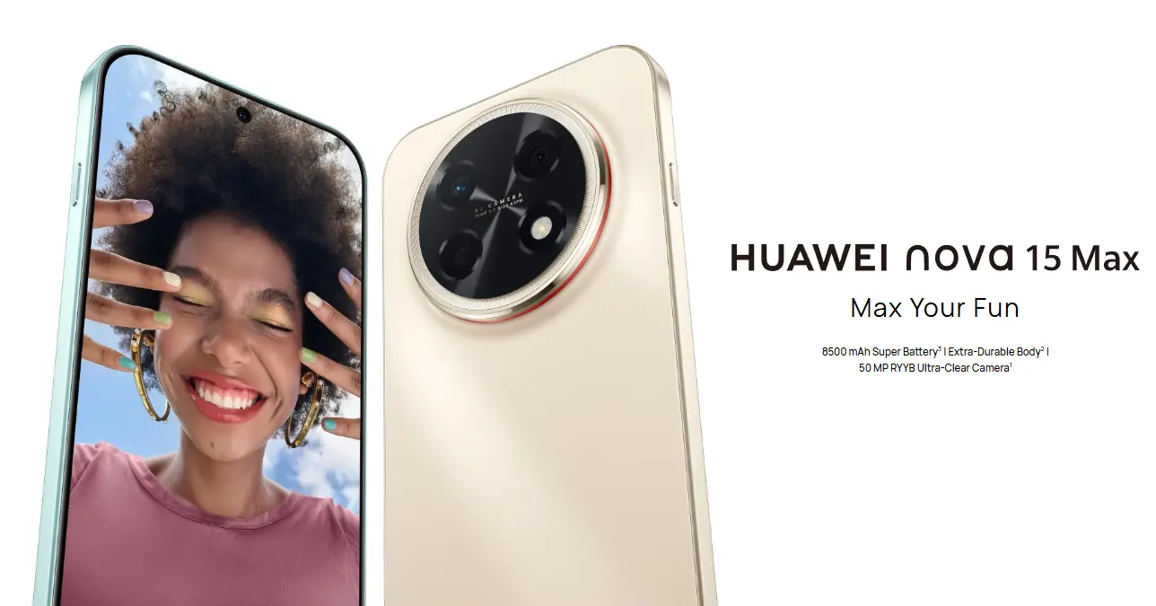 Huawei nova 15 Max Launches in Bangladesh With 8,500mAh & 50MP RYYB Camera At Tk 49,999