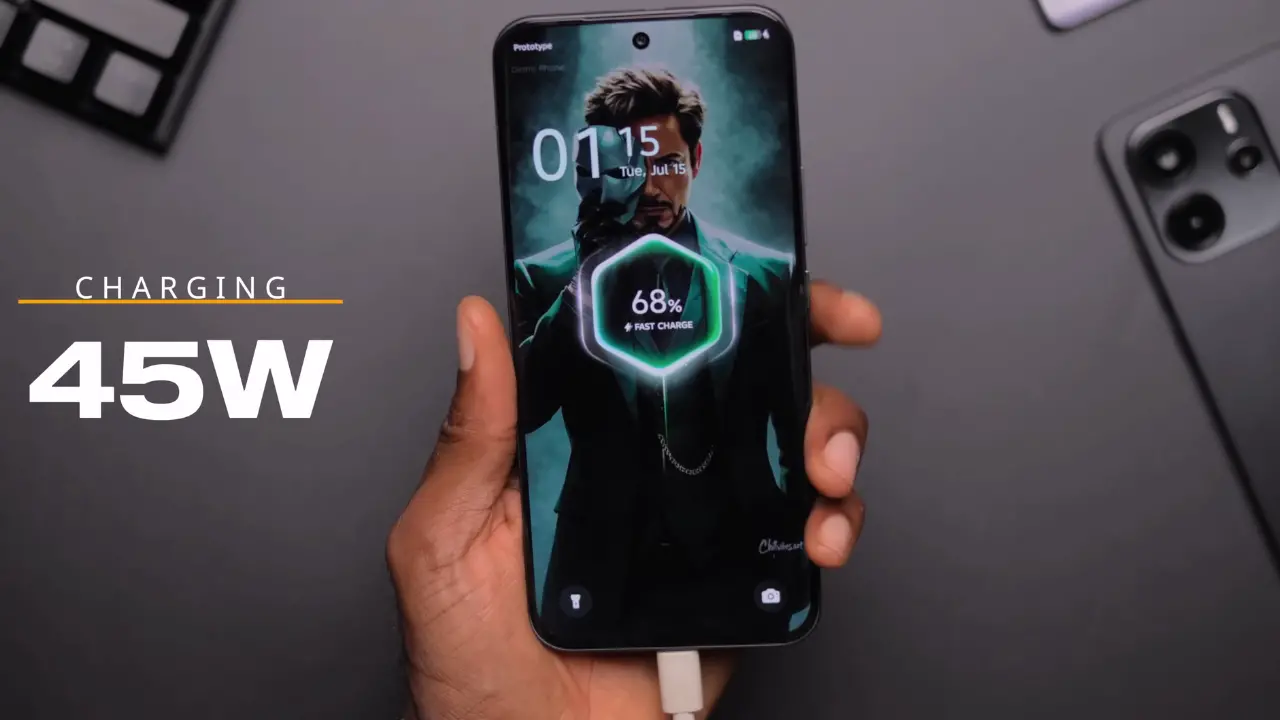 infinix hot 60 pro plus battery charging image