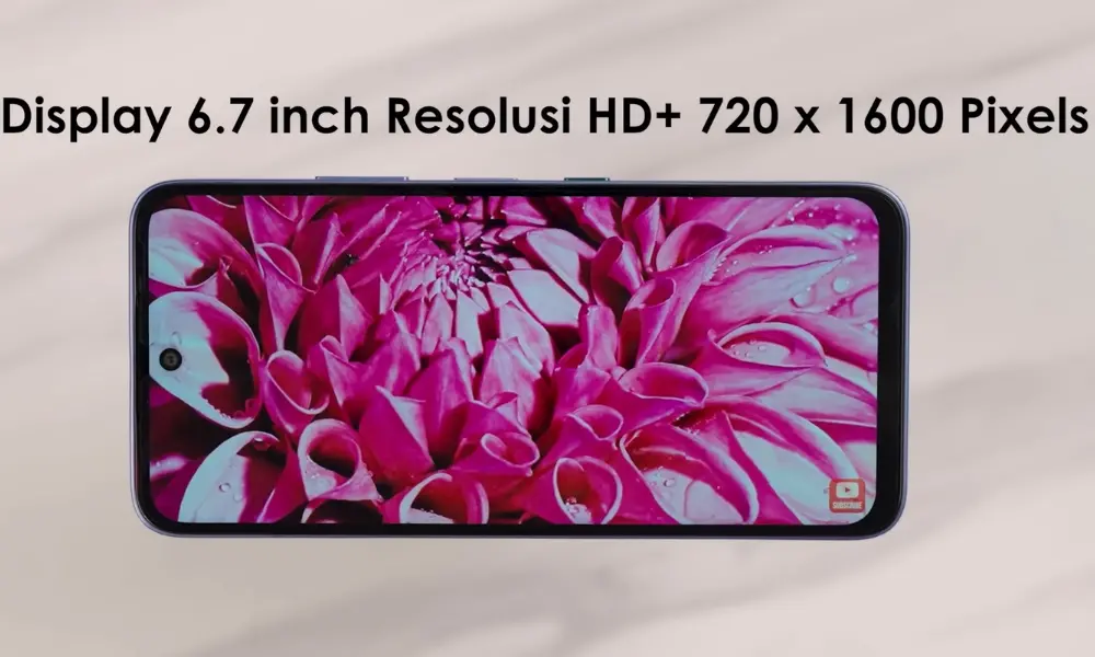 infinix hot 60i display image