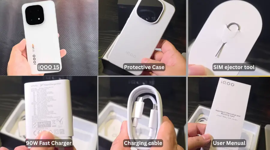 iqoo 15 box content