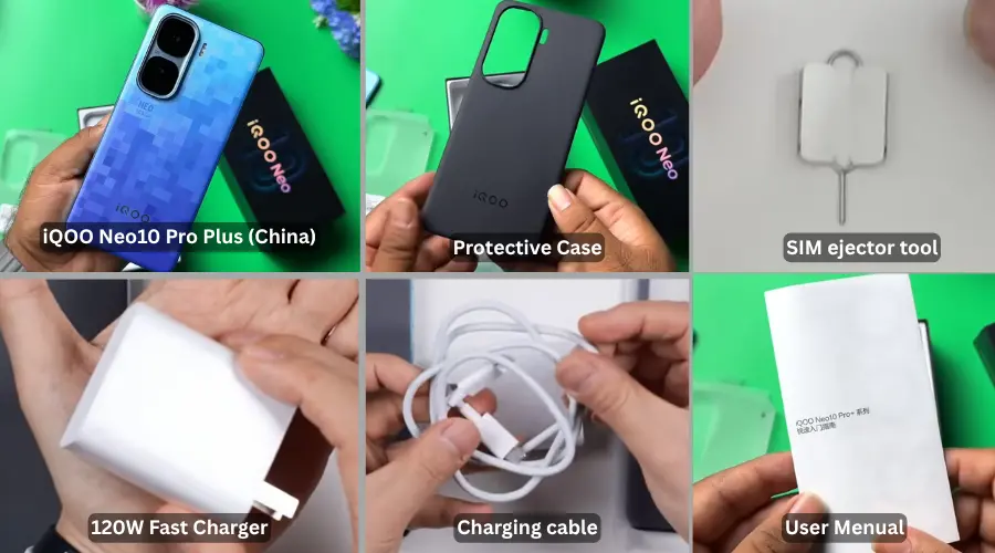 iqoo neo10 pro plus china box content image