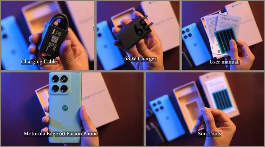 Motorola Edge 60 Fusion Box Content
