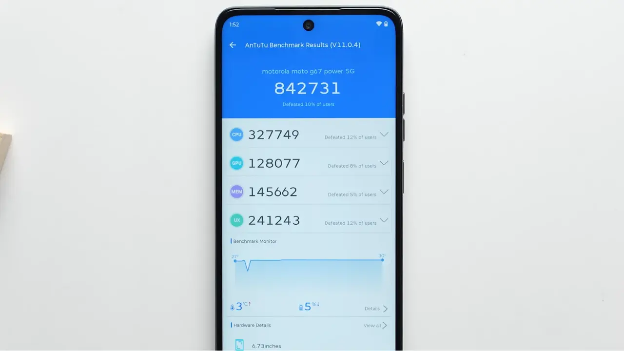 motorola moto g67 power an tu tu score image