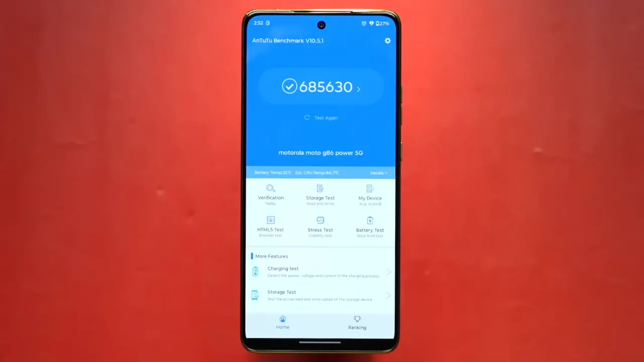 motorola moto g86 an tu tu score image