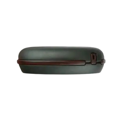 caseroxx Borsa in pelle con clip da cintura per Nokia 225 4G (2020), Funda carcasa vera pelle (con finestra trasparente) in nero