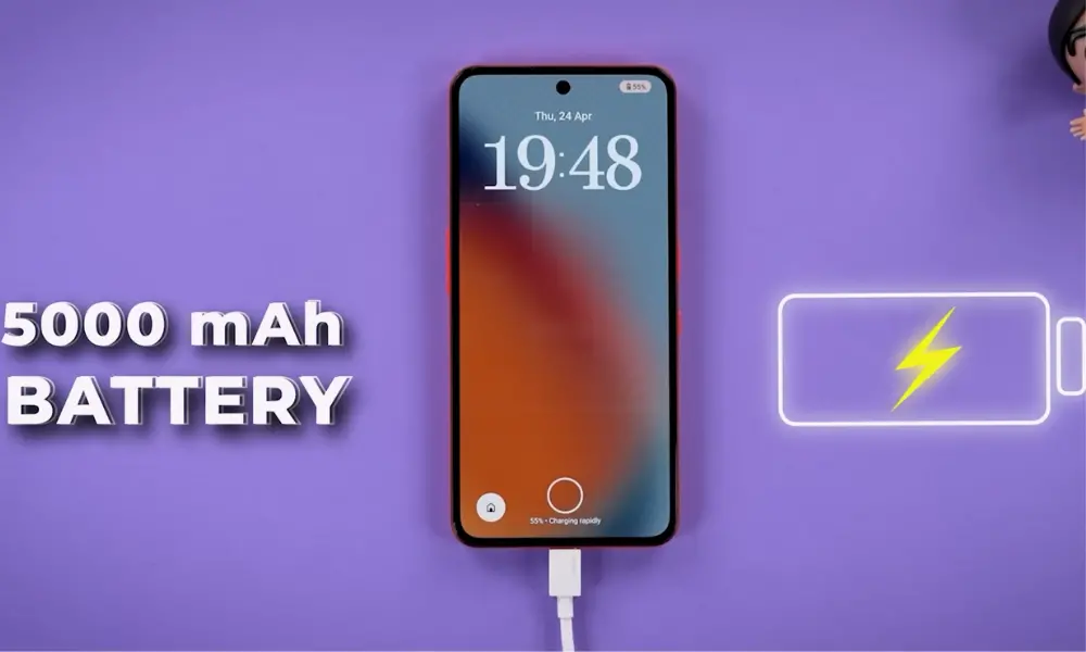 nothing cmf phone 2 pro battery charger image