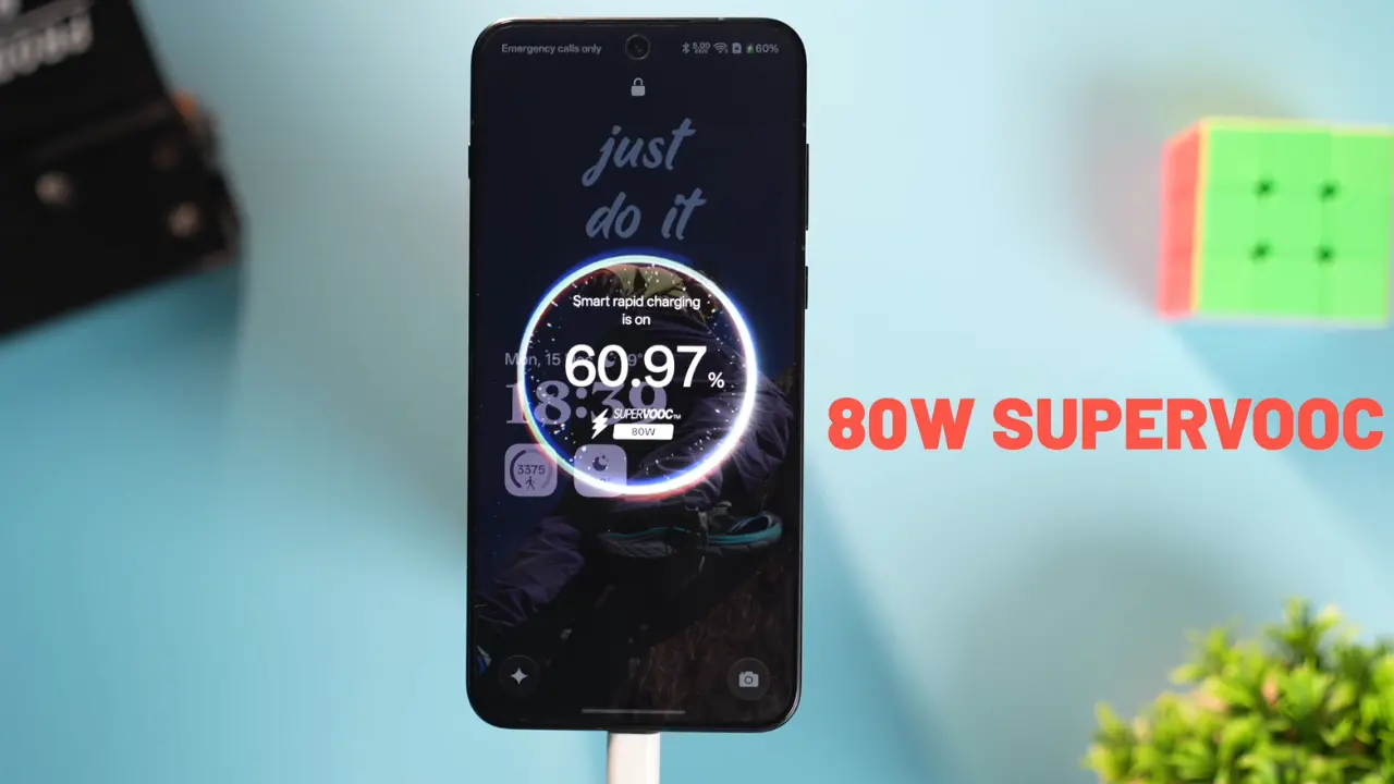 oneplus 15r battery charging image
