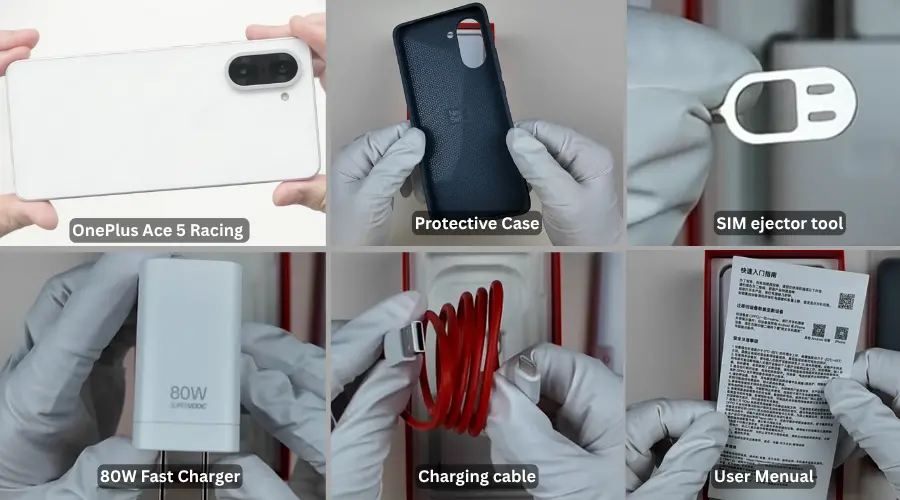 Oneplus ace 5 racing box content image