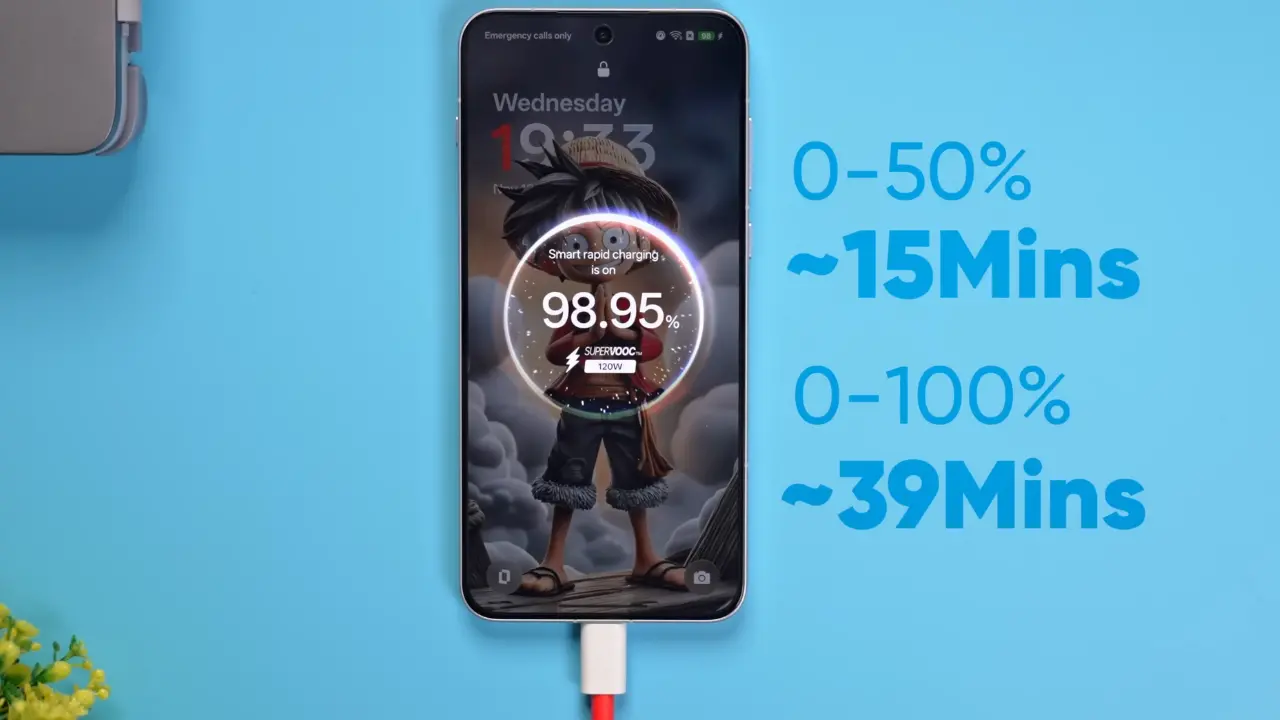 oneplus ace 6 battery charging image