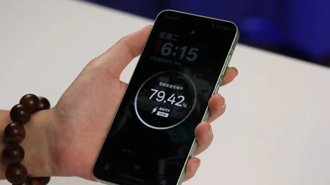 oneplus ace 6t battery charging image