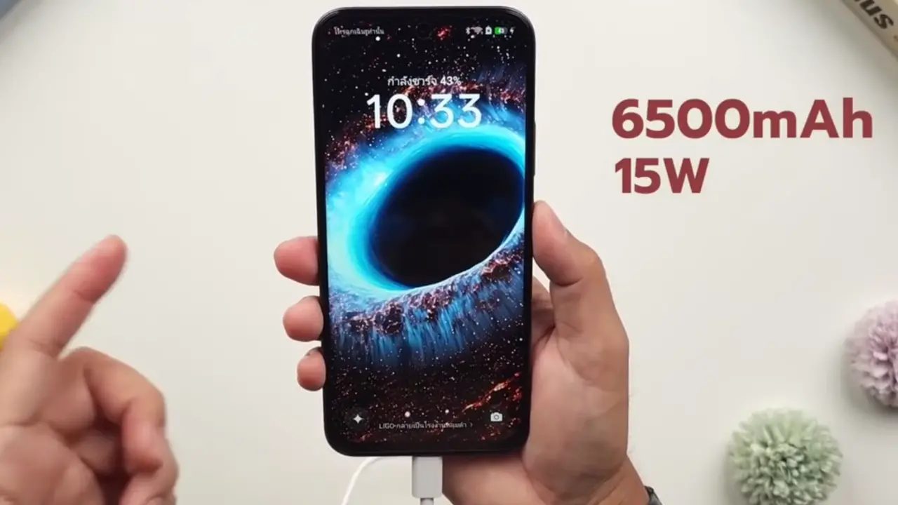 oppo a6x battery charging image