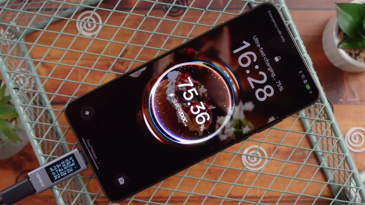 oppo find x9 ultra battery charging image