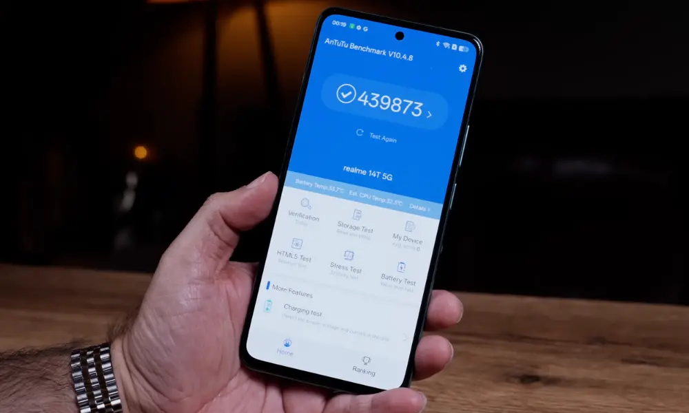 realme 14t antutu score image