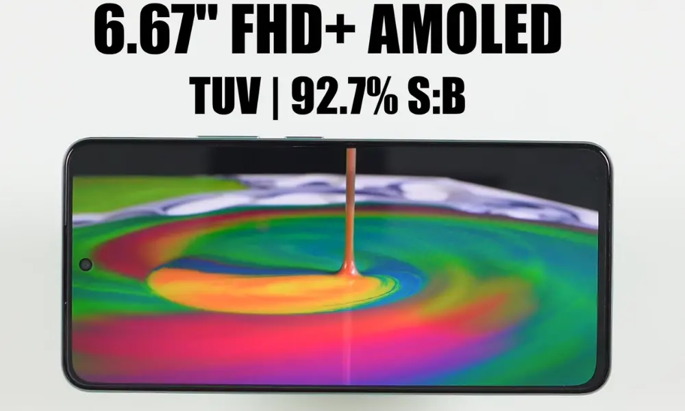 realme 14t display image