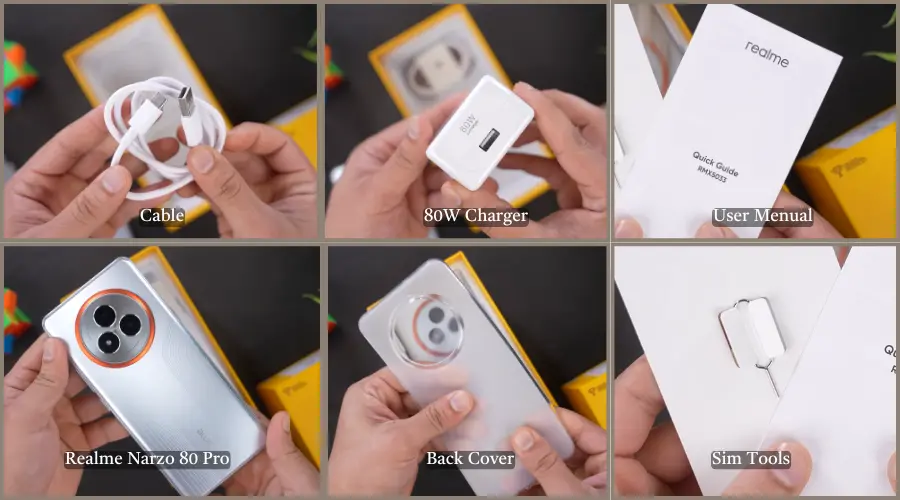 Realme Narzo 80 Pro Box Content