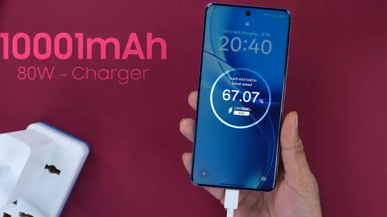 realme narzo power battery charging image