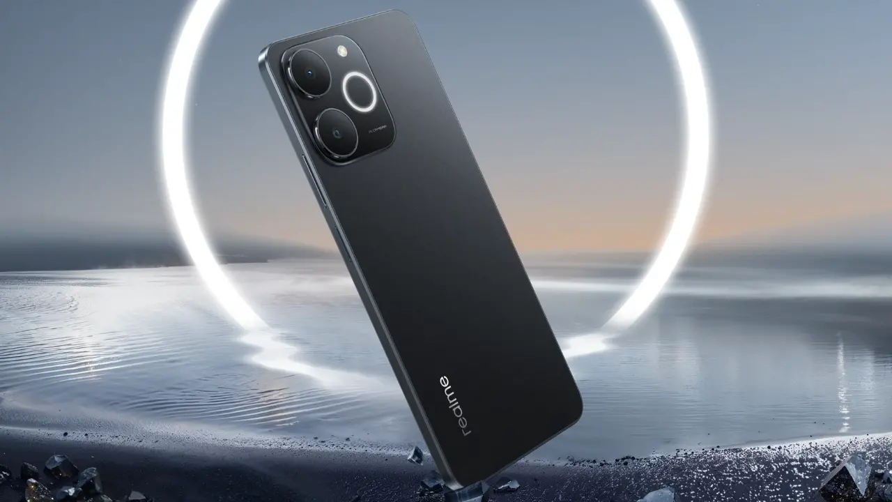 realme note 70 design build image
