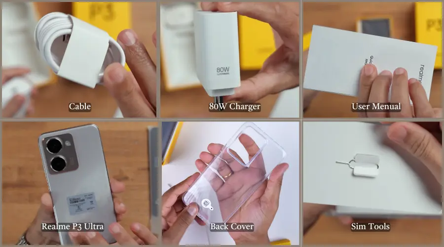 Realme P3 Ultra Box Content