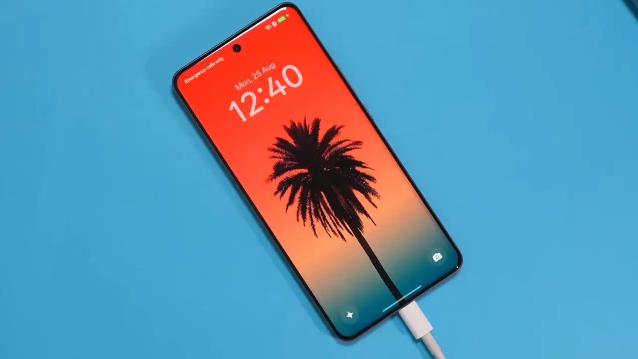 realme p4 pro battery charging image