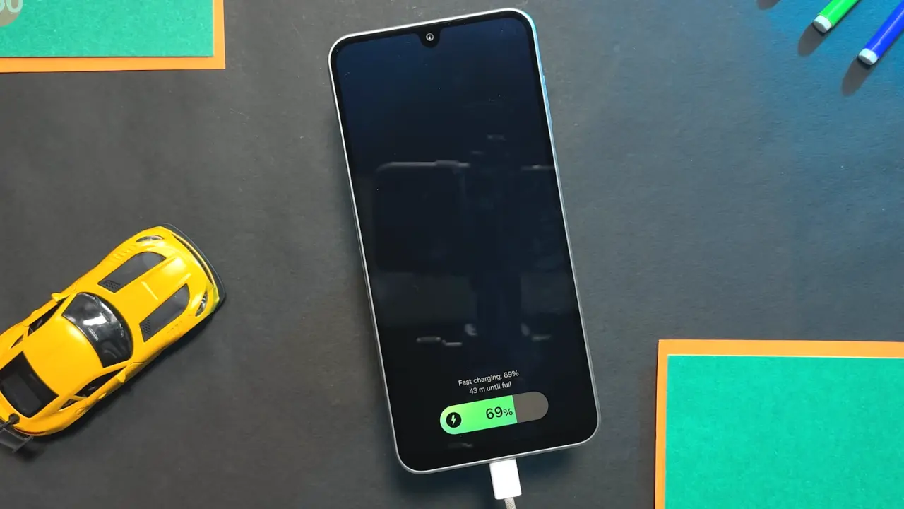 Samsung galaxy m36 battery charger image