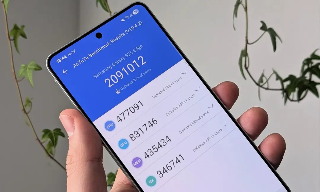 Samsung galaxy s25 edge an tu tu score photo