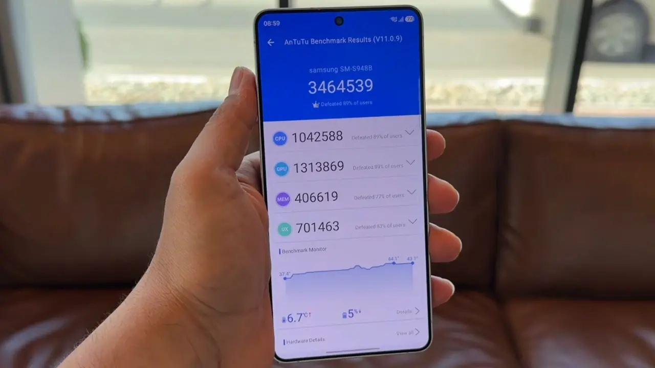 samsung galaxy s26 ultra an tu tu score image