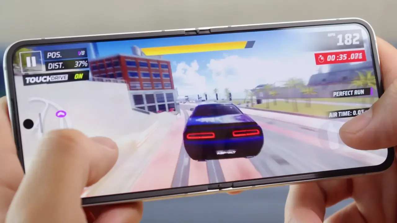 samsung galaxy z flip7 fe performance software image