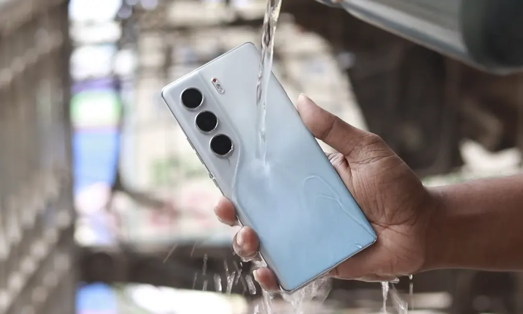 tecno camon 40 design build quality image
