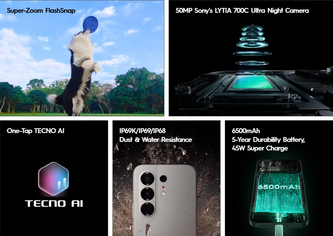 tecno camon 50 specification image png