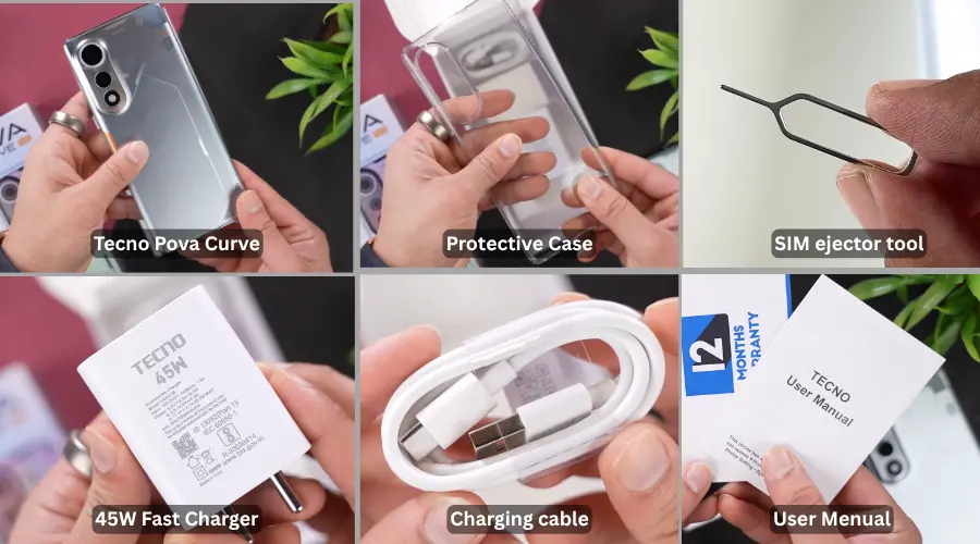 tecno pova curve unboxing image