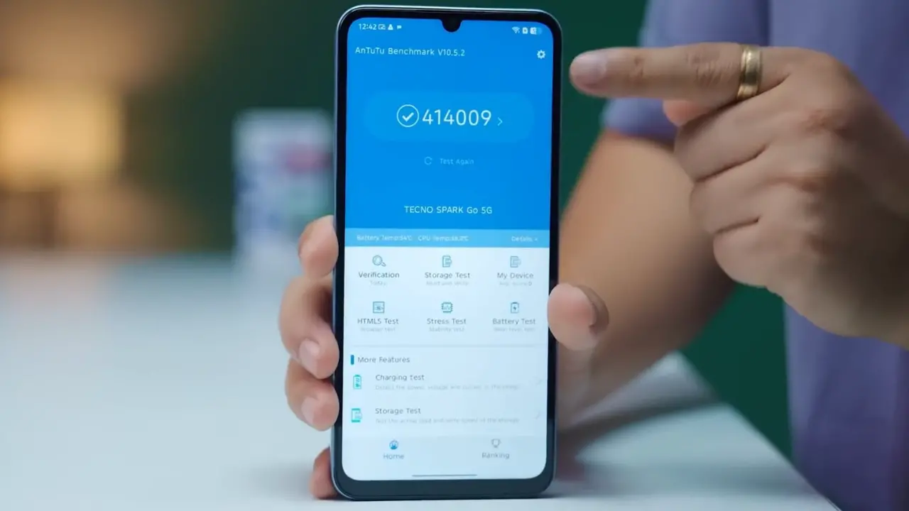 tecno spark 40 5g an tu tu score image