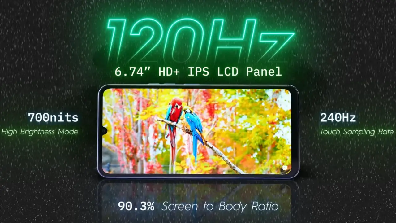 tecno spark 40 5g display image