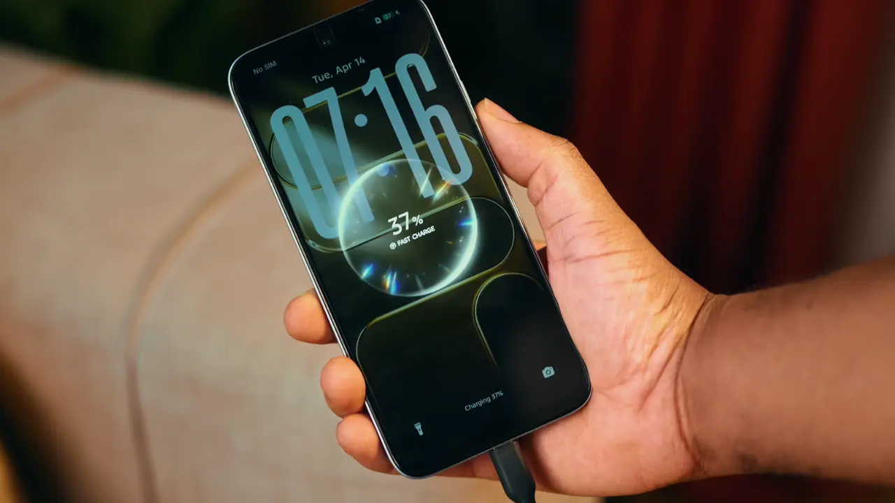 tecno spark 50 battery charging photo