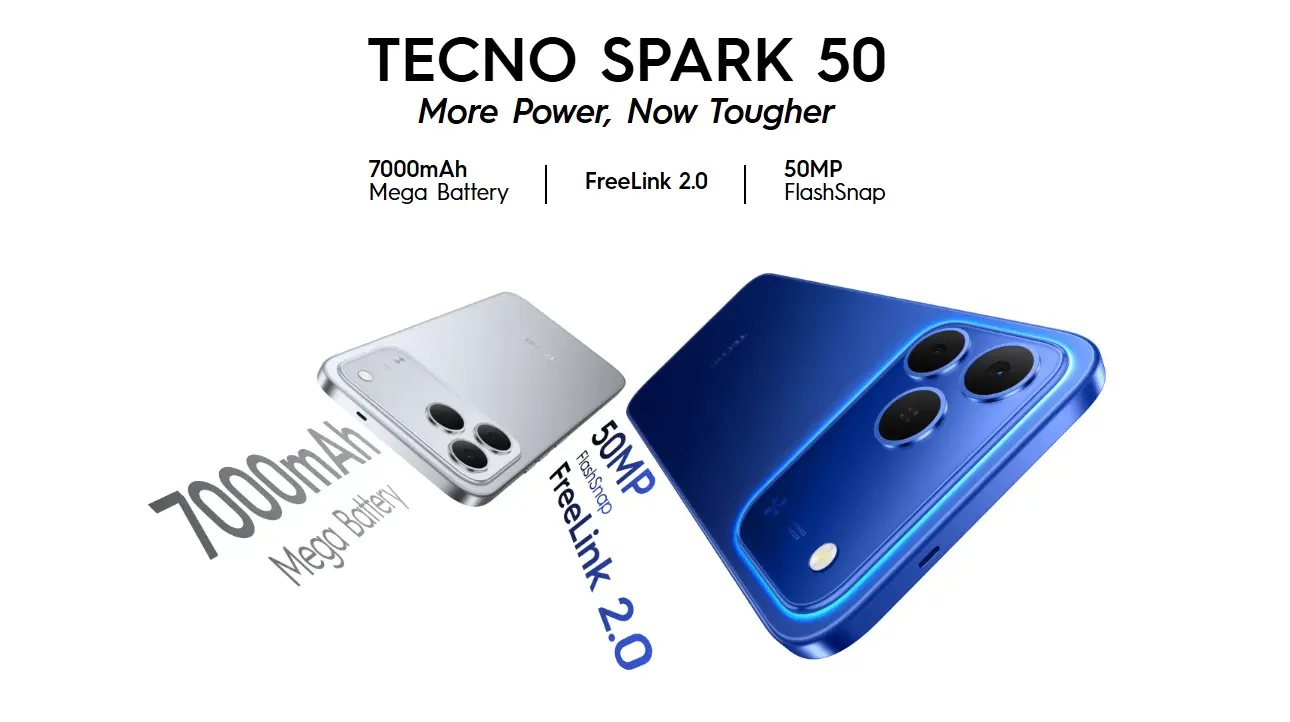 Tecno Spark 50 Launched on 10 April With Large 7,000mAh Battery, Price Starts at ৳17,499