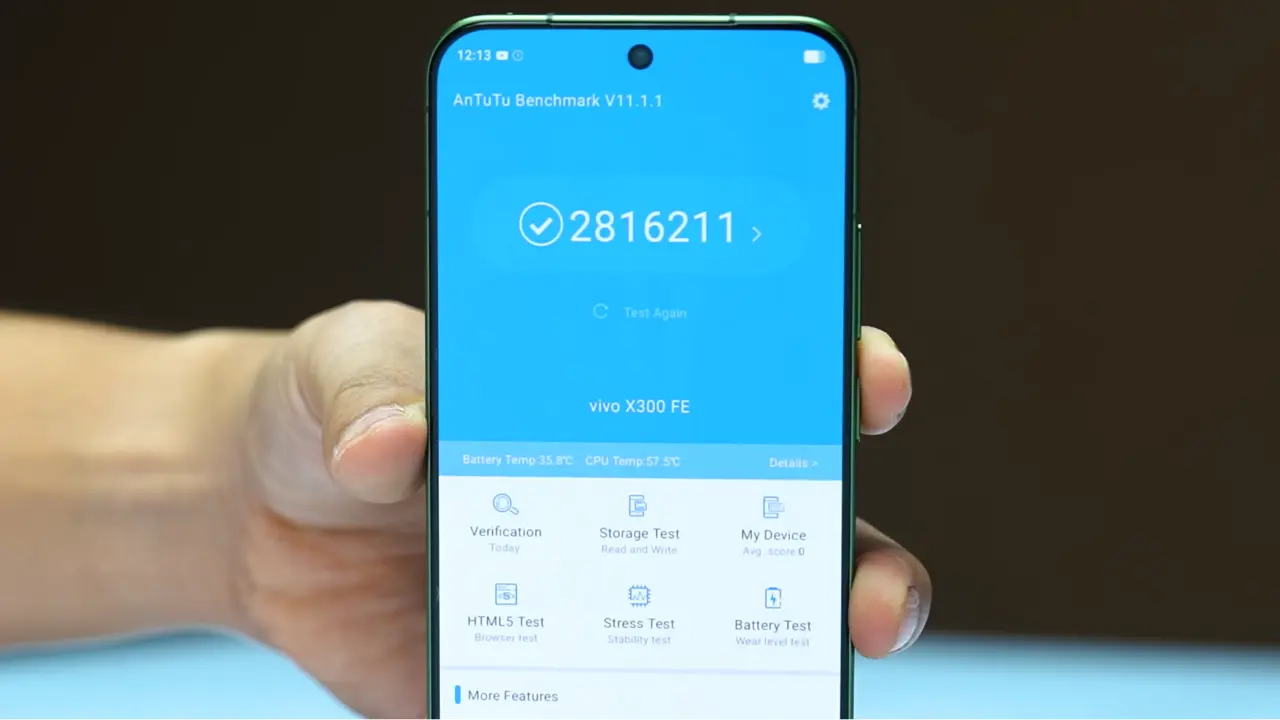 vivo x300 fe an tu tu score image