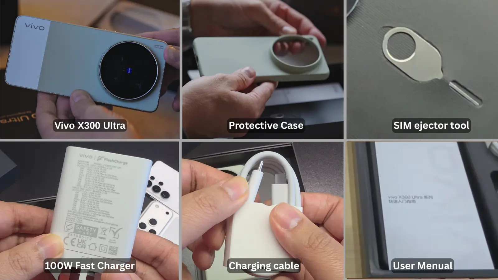 vivo x300 ultra box content image