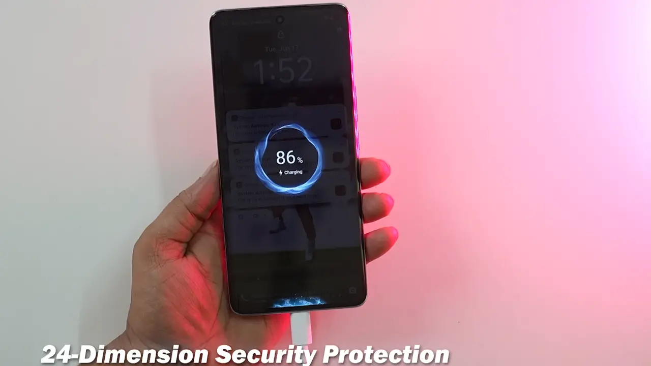 vivo y400 pro battery charging image