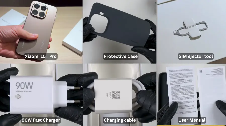 xiaomi 15t pro box content