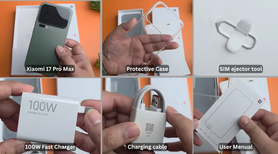 Xiaomi 17 pro max unboxing image