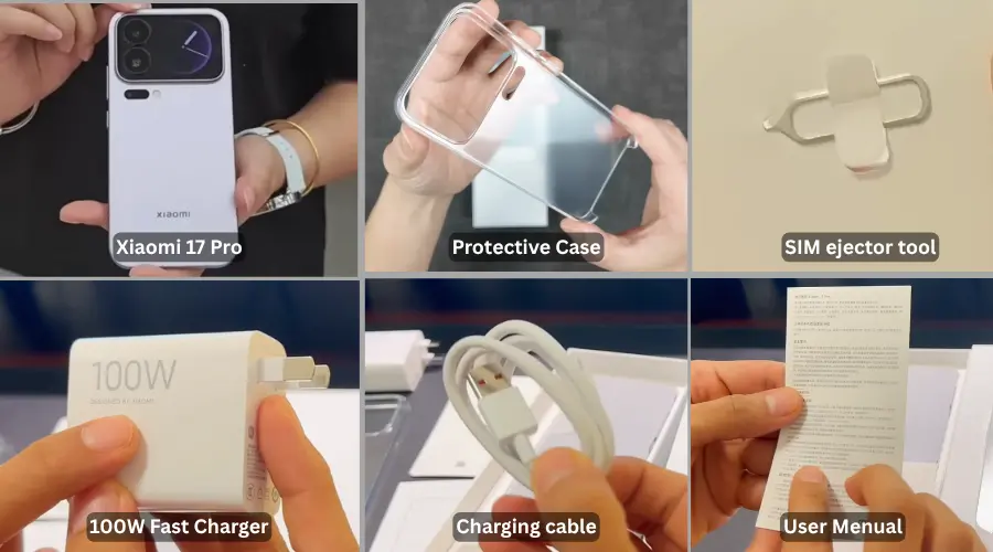 xiaomi 17 pro unboxing image